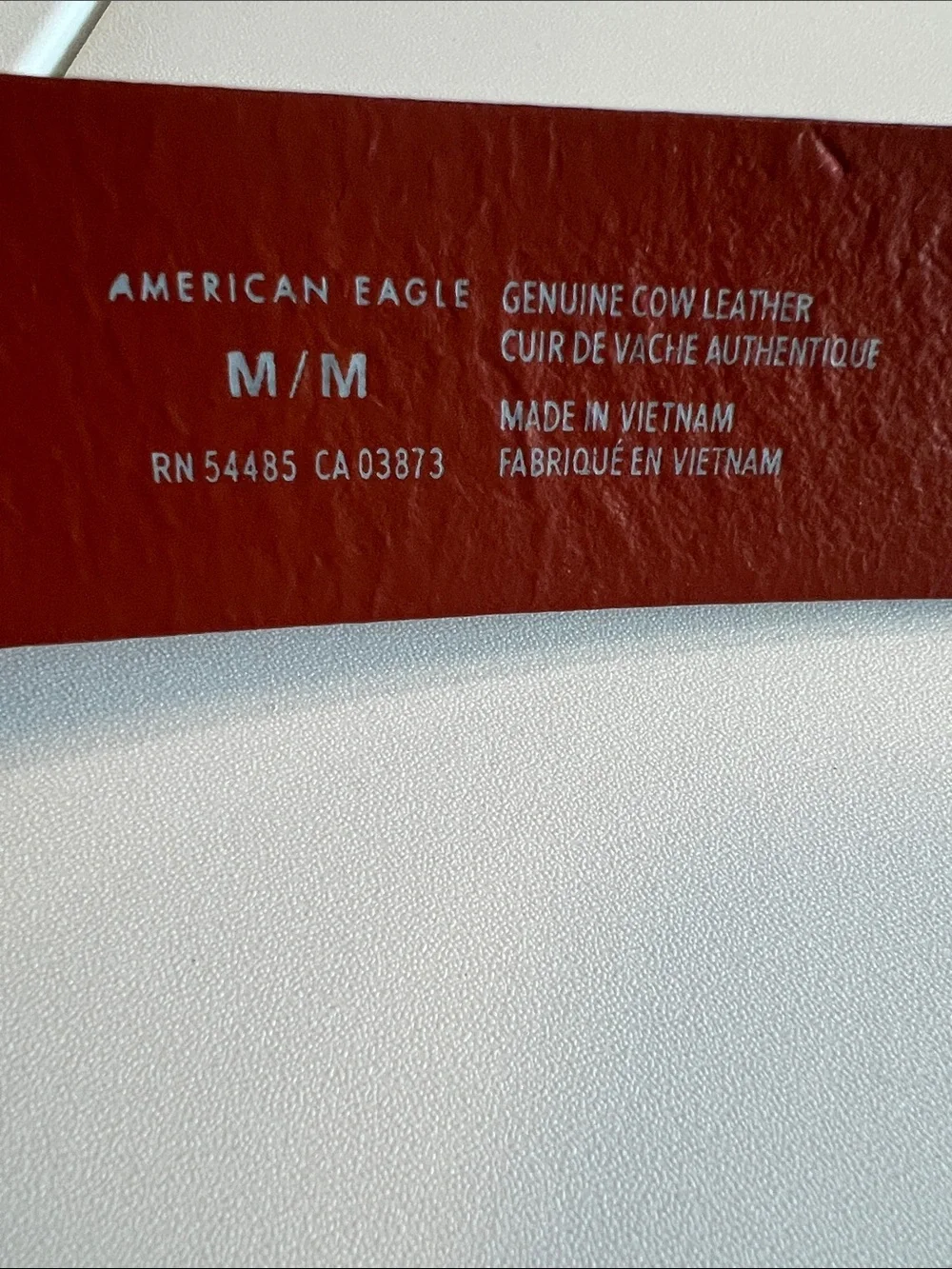 American Eagle - M, Genuine Cow Leather Belt